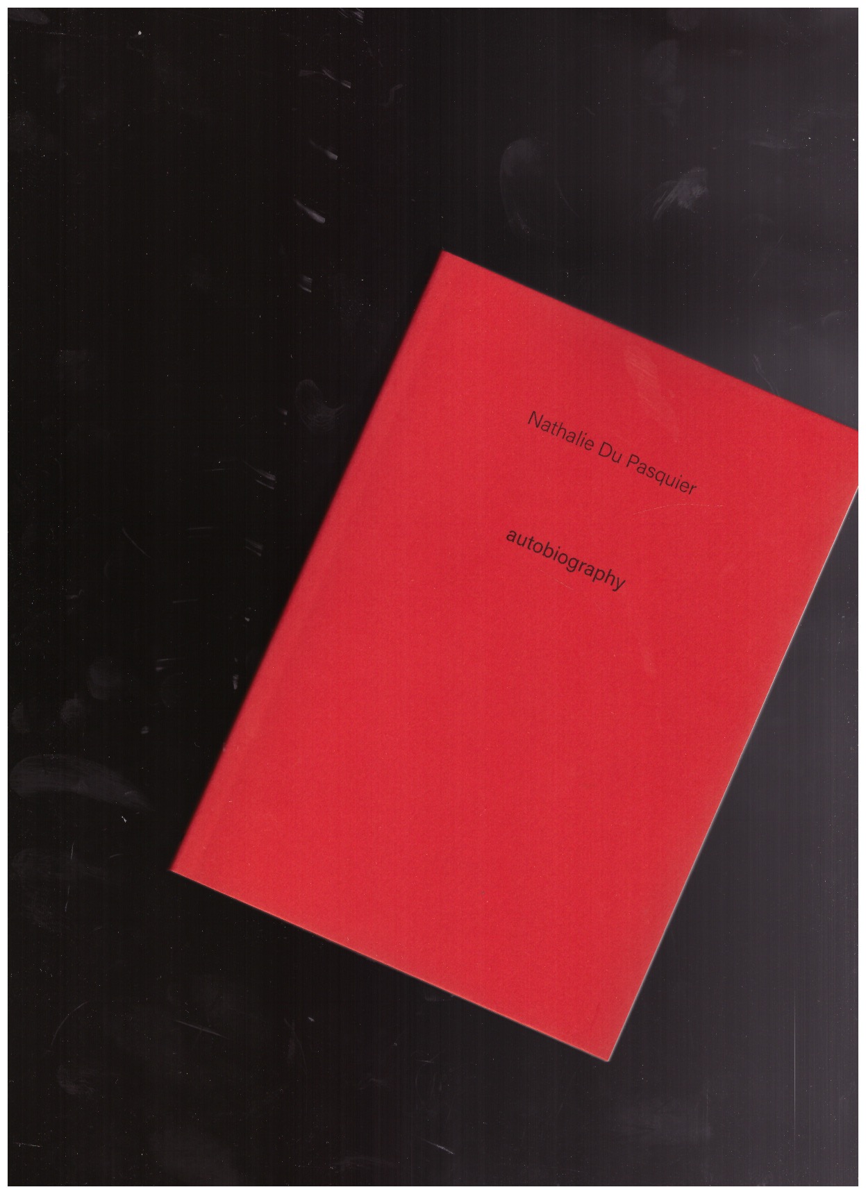 DU PASQUIER, Nathalie - Autobiography #2: Nathalie du Pasquier